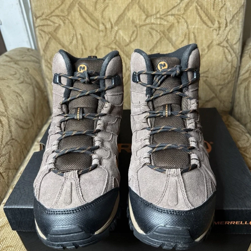 MERRELL Bracken Phoenix 2 Mid Thermo Waterproof J46531‎ Brown Boots Men's 11.5